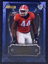 Travon Walker 1/1 Wild Card Matte 2022 Chase Blue Weekend Warrior SSP