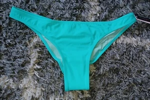 Victoria's Secret Cheeky-Unterteil mit Rüschen Neu Größe Medium Aqua - Bild 1 von 3