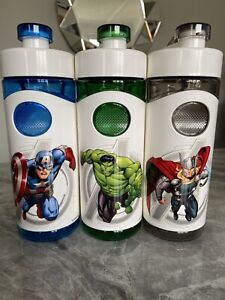 Borraccia Aero Marvel Spider-Man senza BPA e ftalati con cannuccia integrata e beccuccio capacità ca 500 ml Scooli SPMA9913 