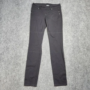Pantalone Athleta donna medio alto nero Bettona skinny elasticizzato leggings 5 tasche - Foto 1 di 18