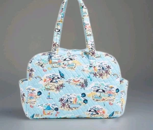 Vera Bradley Medium Traveler Bag Beach Treasures NWT Luggage Carry On FREE Gift - Picture 1 of 2