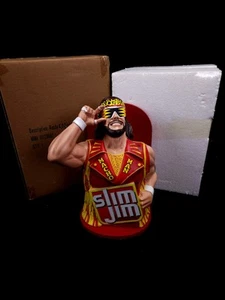 2025 MACHO MAN RANDY SAVAGE SLIM JIM STORE COUNTER DISPLAY L7527 - Picture 1 of 12