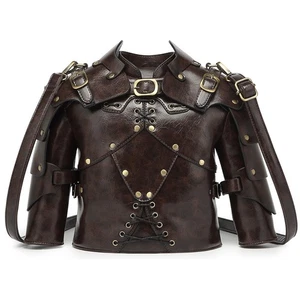 Borsa a tracolla uomo cool unica novità borsa a mano donna PVC gotica strana... - Foto 1 di 7