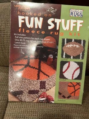 Kit de alfombra de lana para artes de ocio enganchado a cosas divertidas, patrón de alfombra enganchada vintage, NUEVO Foto 1 de 3