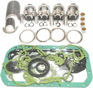New For K4N Rebuild Kit Piston&Main/Con Rod Bearing&Full Gasket Kit Compatible - Picture 1 of 1
