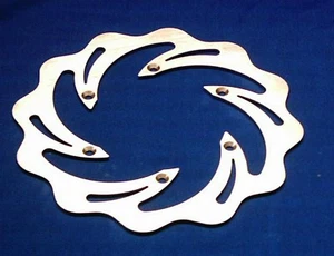 Nuevo disco de freno trasero MX-TEC 240 mm adecuado para Yamaha YZ/WR - Imagen 1 de 1