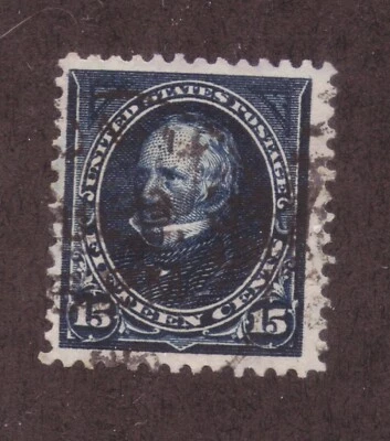 US Scott 259 15c Used Nice Margins and Well Centered - Image 1 of 2