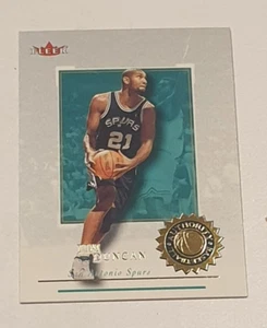 2000-01 Fleer Authority Tim Duncan Card - San Antonio Spurs - Picture 1 of 1