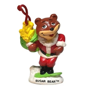 Super Oso de Azúcar Dorado Crujiente Cereal Publicidad Promo Adorno de Navidad 1993 - Imagen 1 de 9