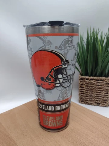 Tervis Edge 30oz Stainless Steel Tumbler - NFL - Cleveland Browns Cover
