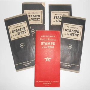 Lot of 5 STAMPS OF THE WEST Stamp Booklets 1938/39 - Picture 1 of 6