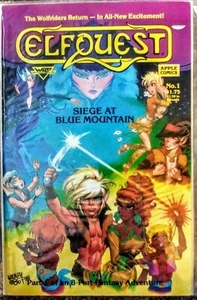 Elfquest Comics Apple comics Siege at Blue Mountain #1 NM 1987 - Picture 1 of 1