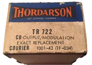 Thordarson TR722 CB Radio Output Modulation for CB COURIER 1001-43 Transformer - Picture 1 of 8