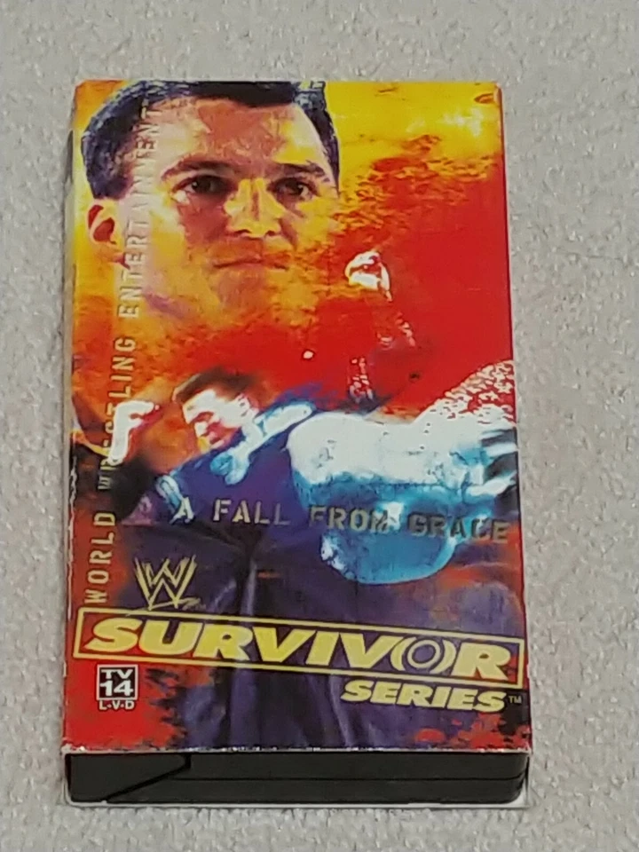 WWF WWE 2003 Survivor 系列 VHS - HHH - LESNAR - UNDERTAKER - JERICO - LITA — 第 1/1 张图片