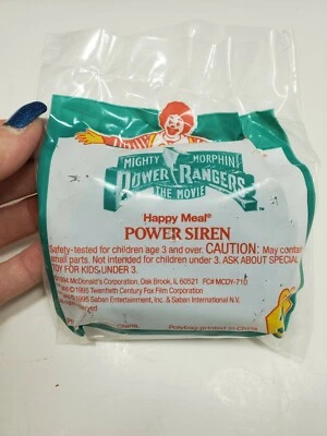 Happy Meal Power Siren McDonald's 1995  - NEW Power Rangers Movie - Image 1 of 3