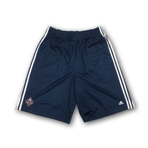 New Orleans Pelicans Adidas NBA Authentic Men's Navy Blue Shorts New With Tags Cover