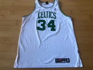 Vintage NIKE Authentic PAUL PIERCE #34 Boston Celtics Jersey SZ 52 - Picture 1 of 11