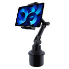 Car Mount Car Cup Holder Phone Stand For 4.7-12.9'' iPhone iPad Tablet Universal