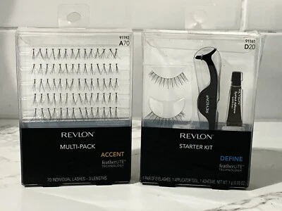 Revlon 91161 D20 ~ Define Starter Kit + 70 Accent Individual Lashes 91192 A70 - Image 1 of 4