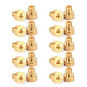 10Pcs Carburetor Main Jet Kit Fit For Mikuni VM22/24/26/30 125 150 200 - Picture 1 of 17