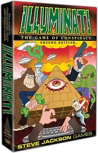 Steve Jackson Games Illuminati Game Of Conspiracy Second Edition Card Strategy - Picture 1 of 4