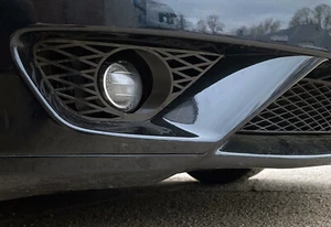 Par de malla de cubierta de lámpara antiniebla parachoques lavado de cara restyle rejilla Toyota Celica T23 Gen 7 - Imagen 1 de 10