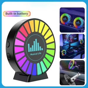 Led Music Sound Control Pickup Light Rhythm Lamp RGB Car Ambient Light - Picture 1 of 8