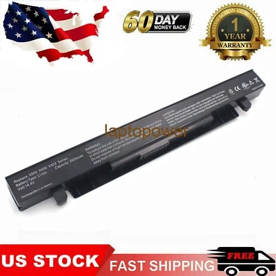 Bateria de laptop A41-X550A para ASUS A450 A450C A550C A550J A550V 4 células 14.4V 38Wh - Imagem 1 de 2