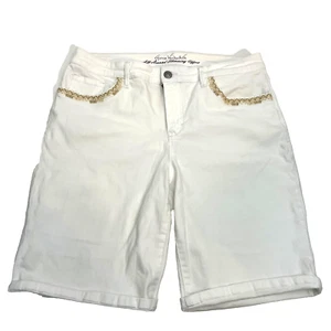 Gloria Vanderbilt All-Around Slimming Effect Bermuda Missy Shorts Women’s 10 - Bild 1 von 11