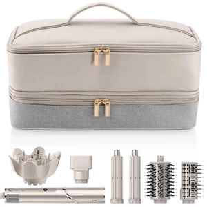 Travel Carrying Case for Hair Dryer Shark Flexstyle Dyson Airwrap Brush Double-L - Picture 1 of 6