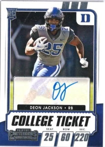 2021 Contenders DEON JACKSON RC Auto!!! Colts Duke - Picture 1 of 1