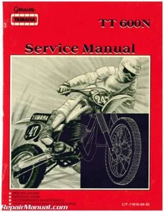 1985-1986 Yamaha TT600N TT600S Motorcycle Service Manual - Picture 1 of 1