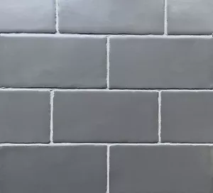 3x6 Dark Gray Matte Subway Ceramic Tile Wall Decor Kitchen Bath (Sample Order) - Picture 1 of 5
