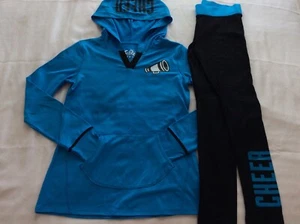 Girl’s Justice Cheer Outfit 10 Royal Blue - Picture 1 of 12