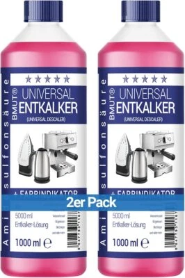 2x 1000ml Entkalker Kaffeevollautomat für Delonghi Siemens Philips Jura Espresso