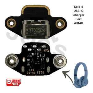 OEM Beats Solo 4 Wireless USB-C Charger Port Charge PCB A3140 Replacement Part - Picture 1 of 1