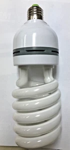 Spiral Flourescent light bulb 5500K CE 110V 105W New in Box Photograph Video - Picture 1 of 3