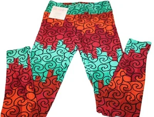 LuLaRoe One Size (1S) Leggings, Very Colorful NEW Joker - Picture 1 of 4