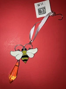 Suncatcher Prism Bumble Bee Pendant Ornament Car Hanger NEW with Ornament Hanger - Picture 1 of 3