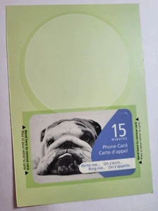ancienne carte d'appel téléphonique CANADA POSTE INUTILISÉE [ma réf D4] D - Photo 1 sur 2