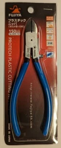 Fujiya 90PR-150 Diagonal Plastic Cutting Nippers 150 mm 6 in JIS Standard Japan - Picture 1 of 10