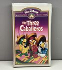 Disney Three Caballeros VHS Video Tape 3 Masterpiece Collection BUY 2 GET 1 FREE