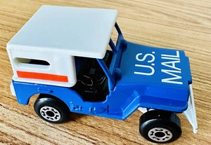 US Mail Jeep Lesney Matchbox 1976 #11 Sleet And Snow Made In England - Picture 1 of 5