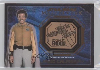 2016 Topps Star Wars Masterwork Medallion Relics Lando Calrissian 1md - Image 1 of 3