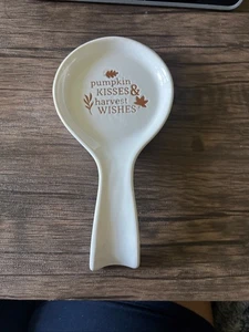 Fall Ceramic Spoon Rest - Picture 1 of 7