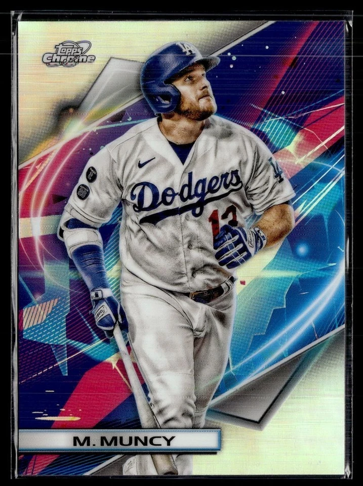 2022 TOPPS CHROME COSMIC REFRACTOR MAX MUNCY DODGERS - Image 1 of 1