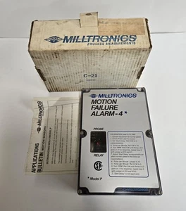 MILLTRONICS MOTION FAILURE ALARM-4. MODEL P - Picture 1 of 7