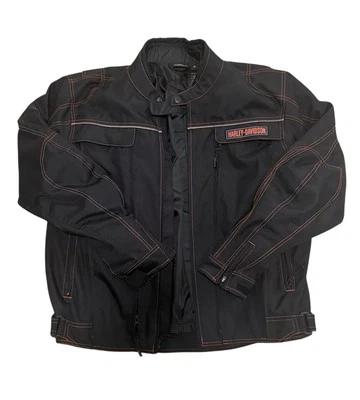 Men's Waterproof Motorcycle  Jacket – Triple Vent System XL Polyester With Liner - Image 1 of 4