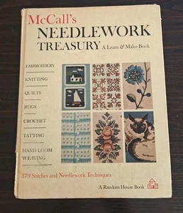 McCall's Needlework Treasury A Learn & Make Book, VTG 1963, Bonus - Picture 1 of 24