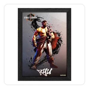 Pixel Frames Plax - Street Fighter VI: Ryu - 23cm x 30cm - Picture 1 of 2